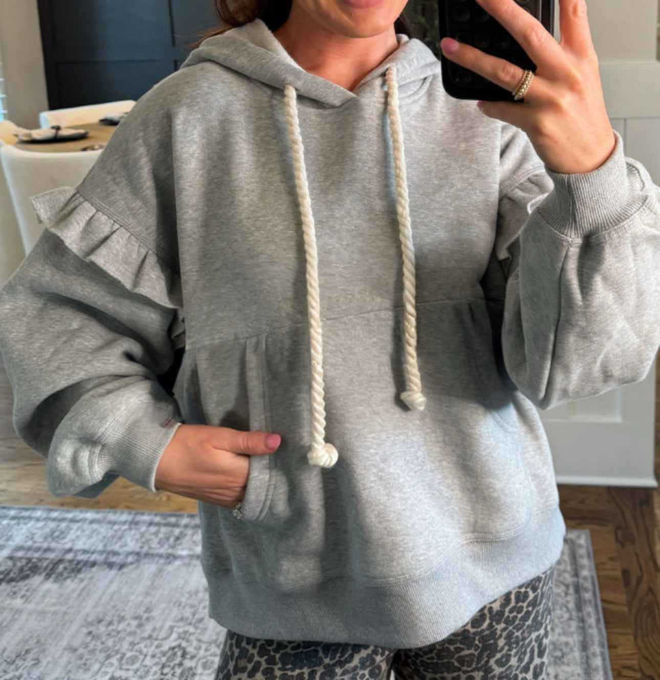 *PREORDER* Ruffle Hoodie