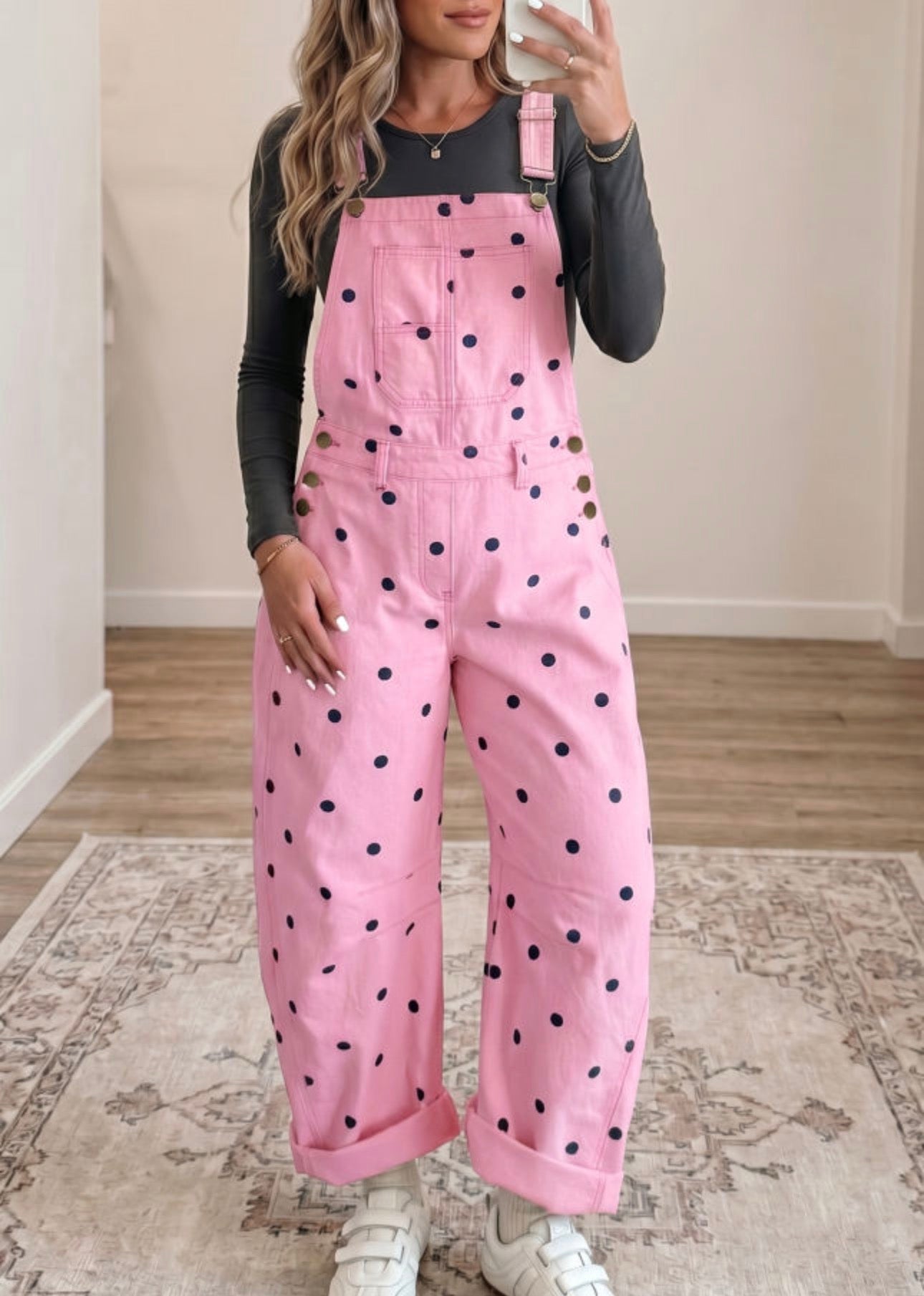*PREORDER* Polka Dot Overalls