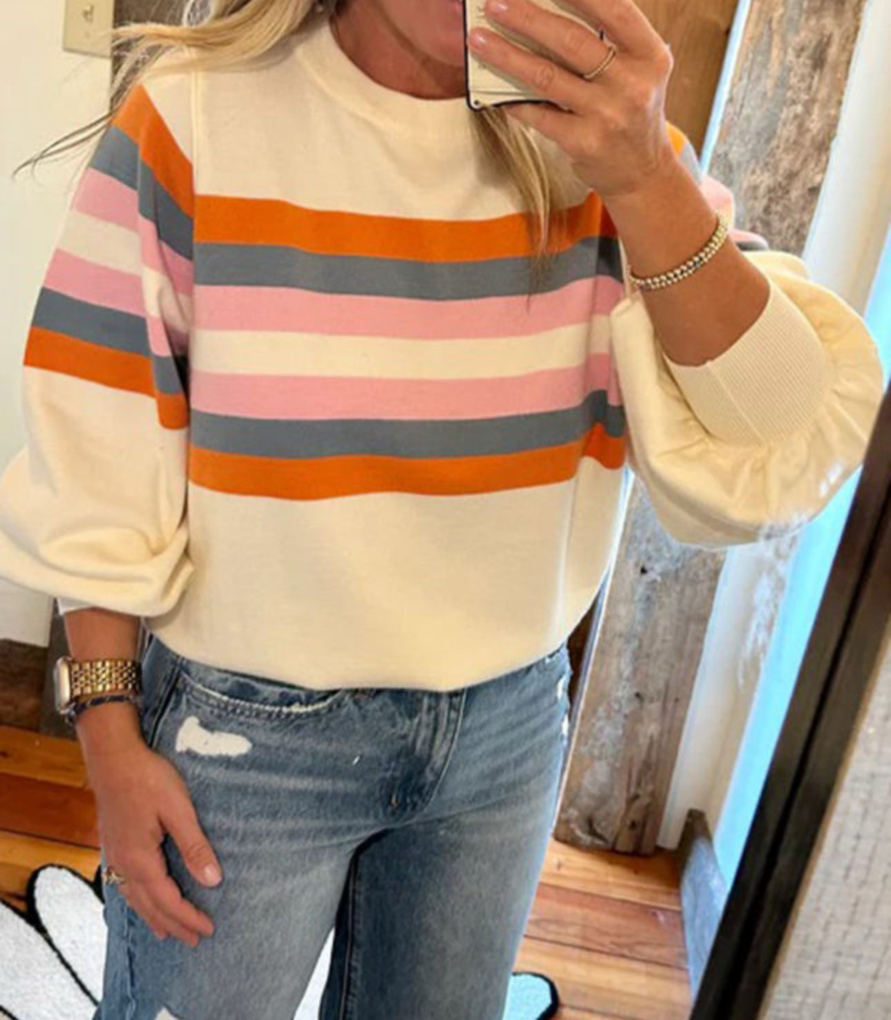 *PREORDER* Sunset Stripe Top