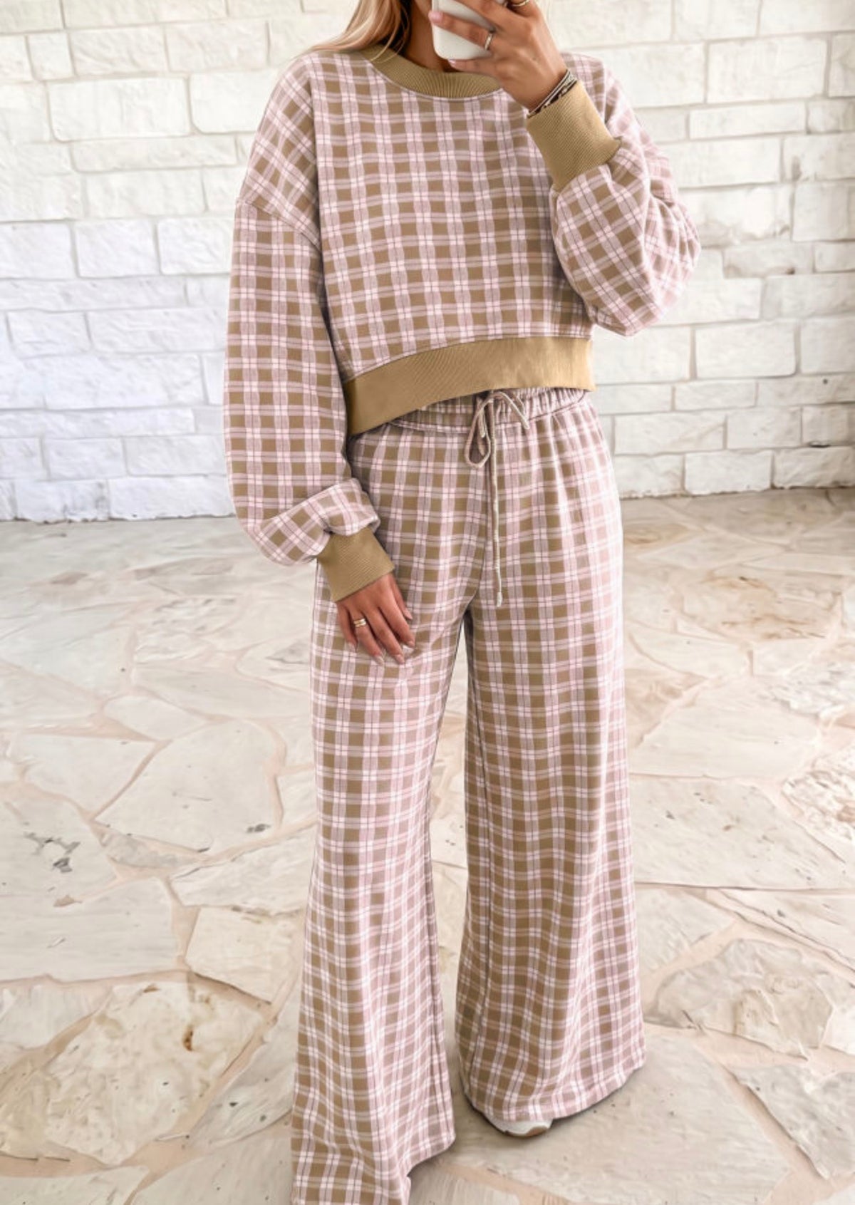 *PREORDER* Plaid Going With Set