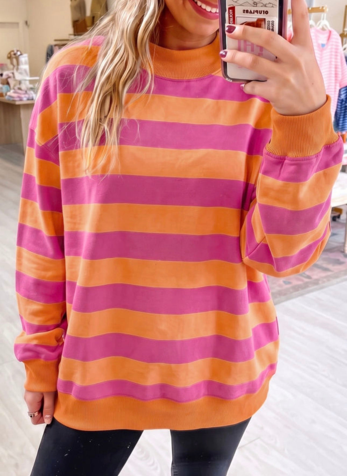 *PREORDER* Stripe Sweatshirt