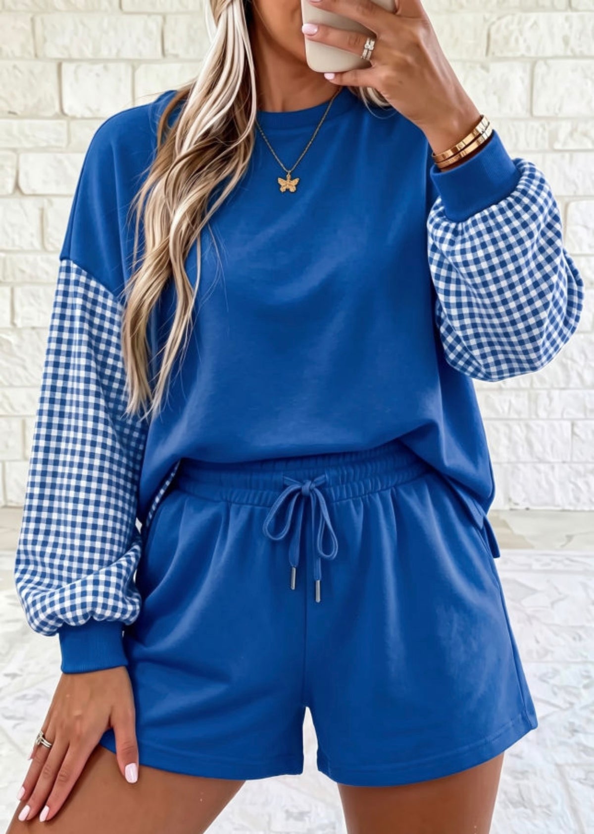 *PREORDER* Gingham Patchwork Set