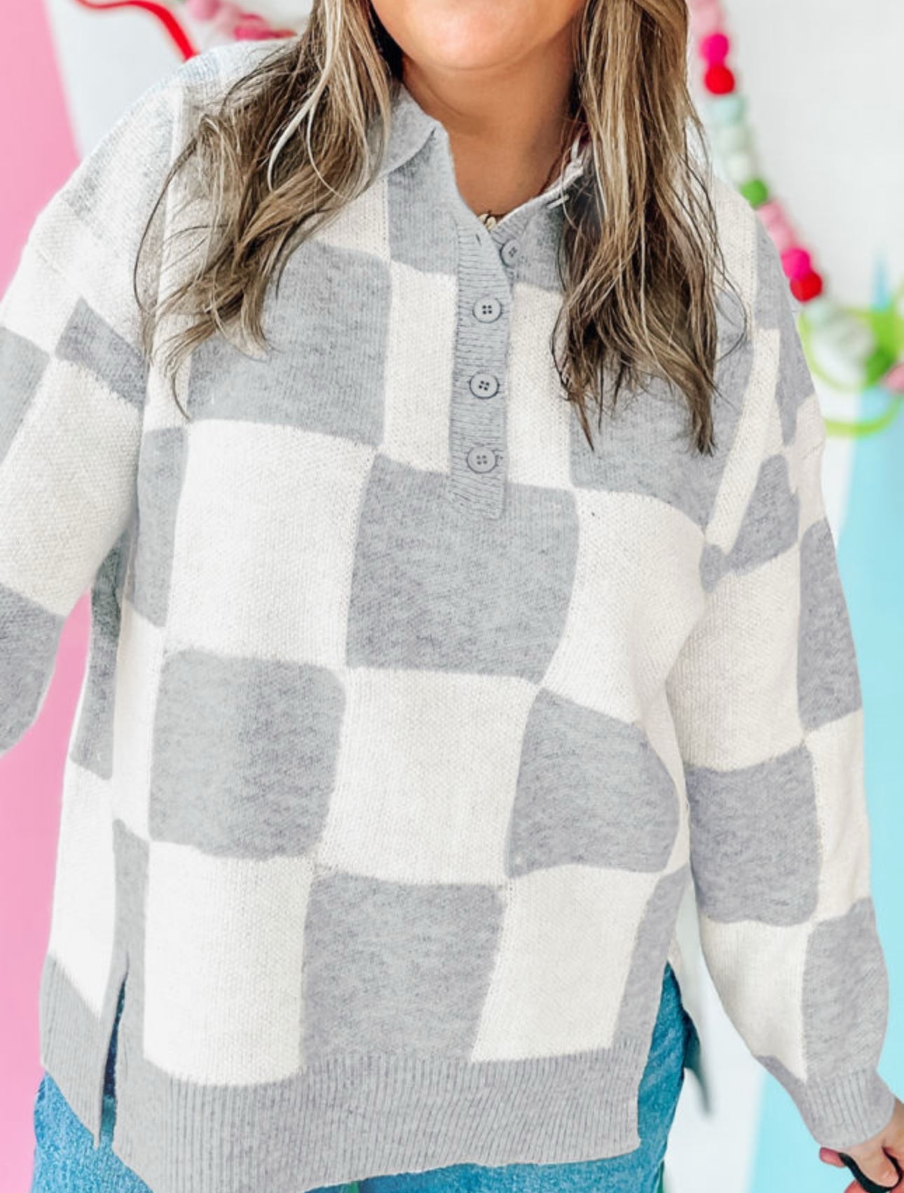 *PREORDER* Check Plus Top