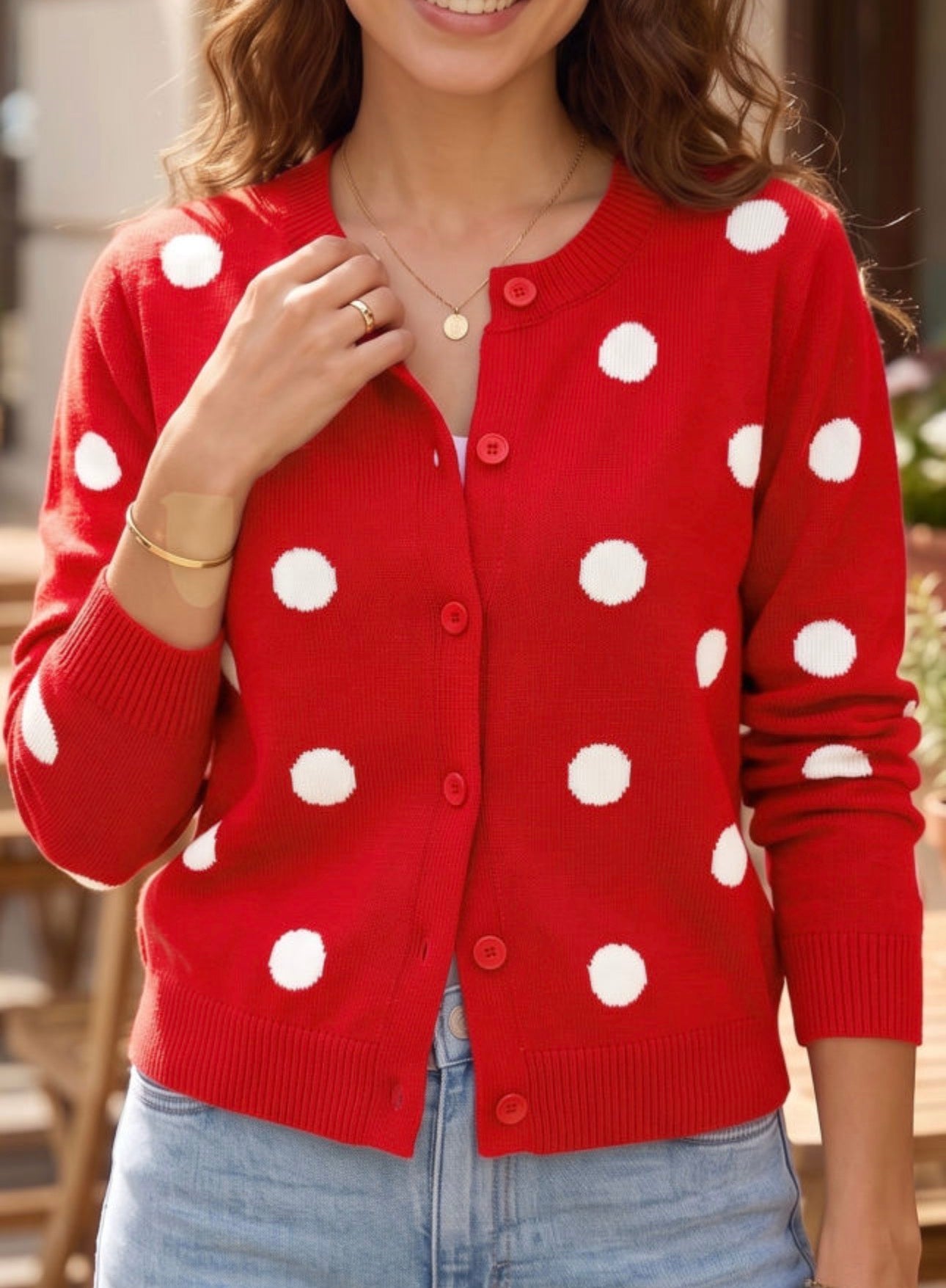 *PREORDER* Polka Dot Cardigan