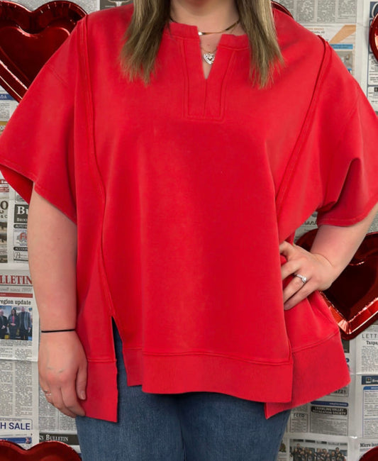 Red Plus Top
