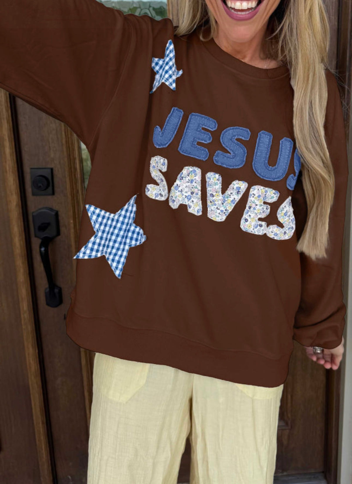 *PREORDER* Jesus Saves Sweatshirt