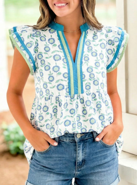 *PREORDER* Drew Ruffle Top