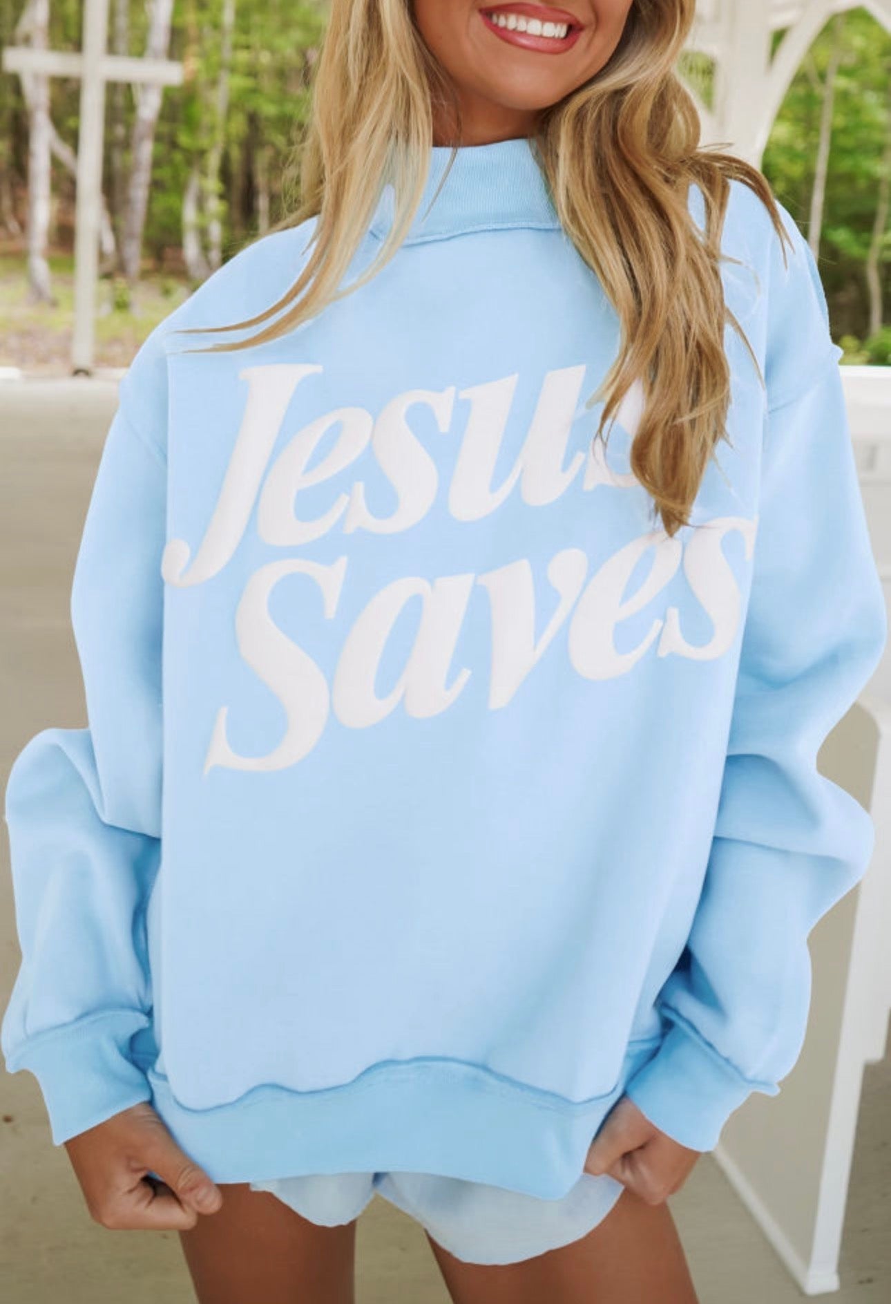 *PREORDER* Jesus Saves Sweatshirt