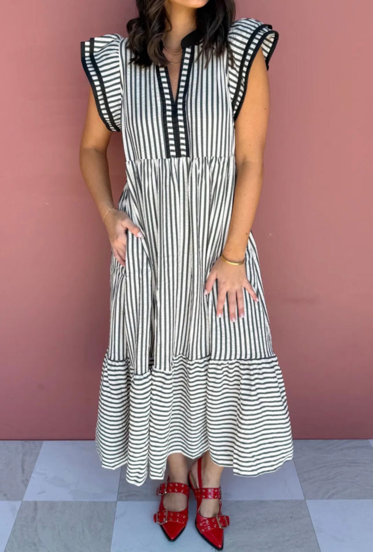 *PREORDER* Pretty Please Plus Dress
