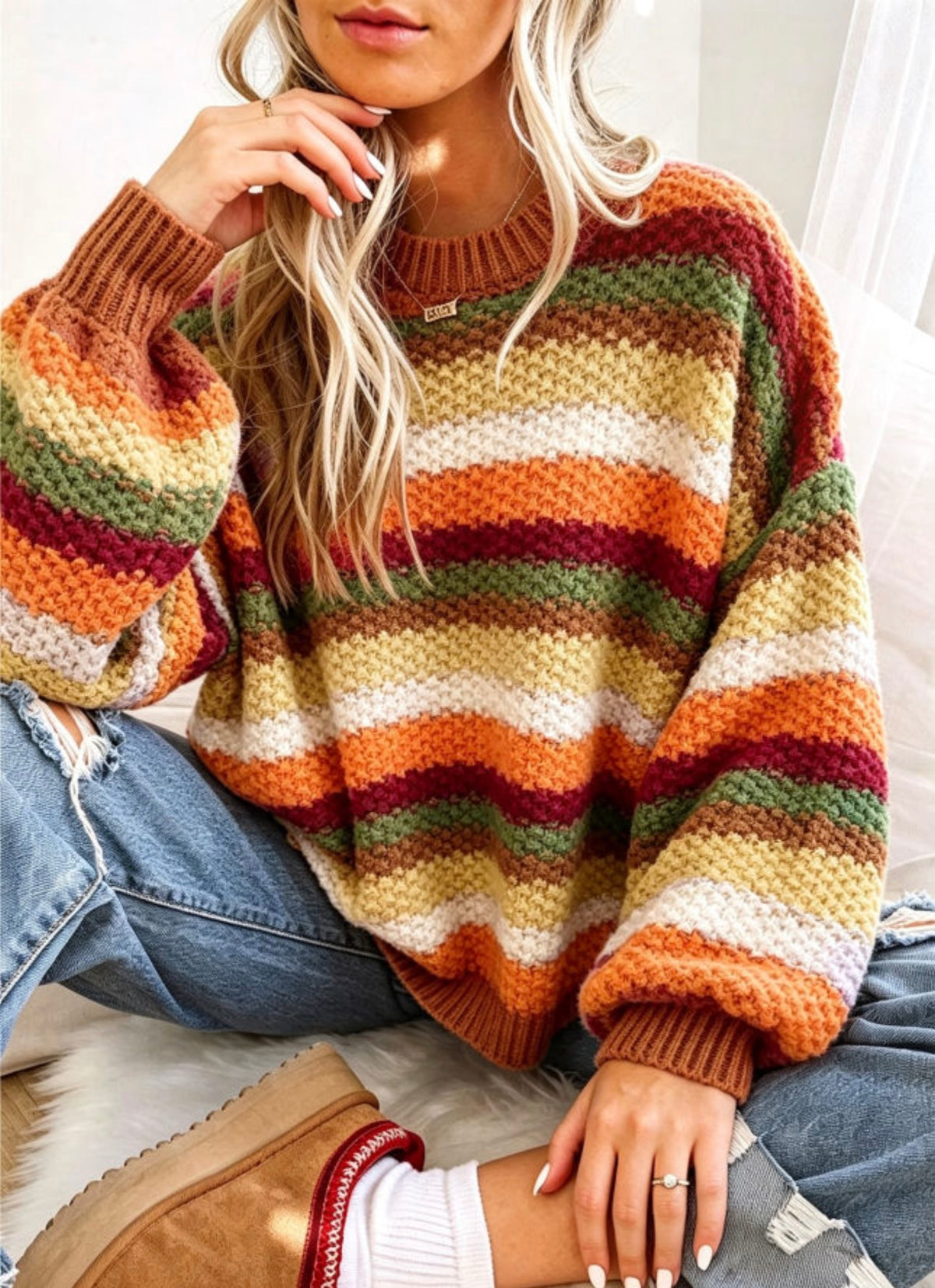 *PREORDER* Many Colors Sweater