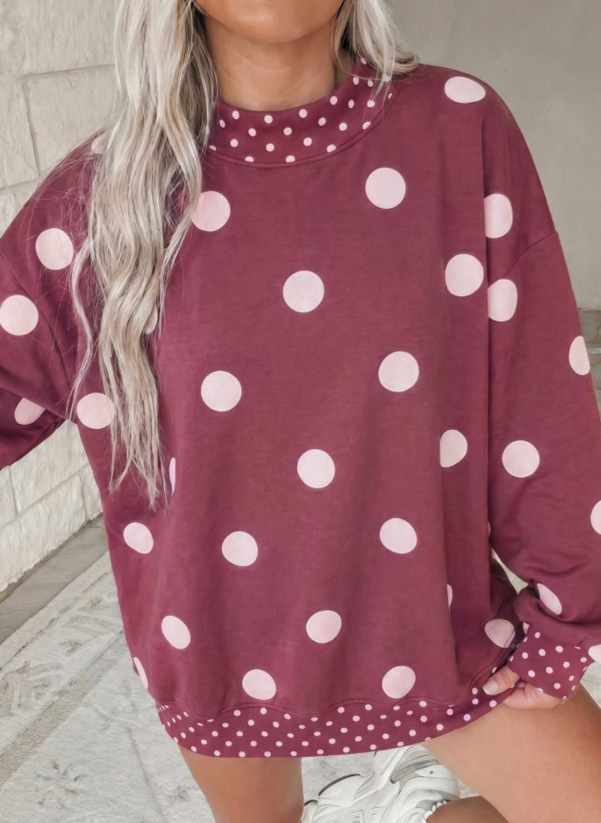 *PREORDER* Polka Dot Sweatshirt