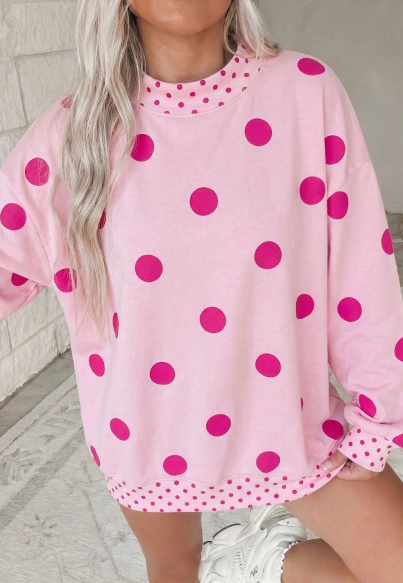 *PREORDER* Polka Dot Sweatshirt