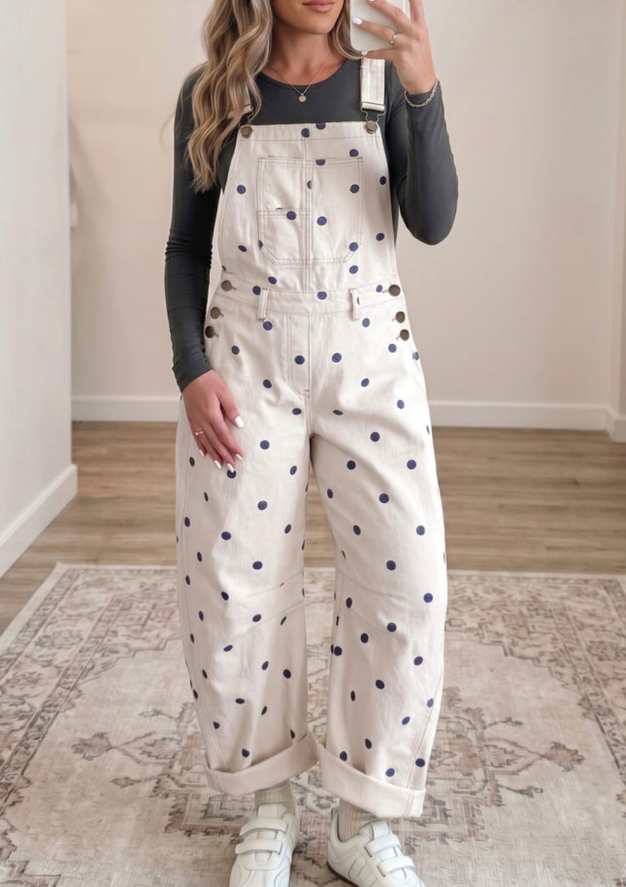*PREORDER* Polka Dot Overalls