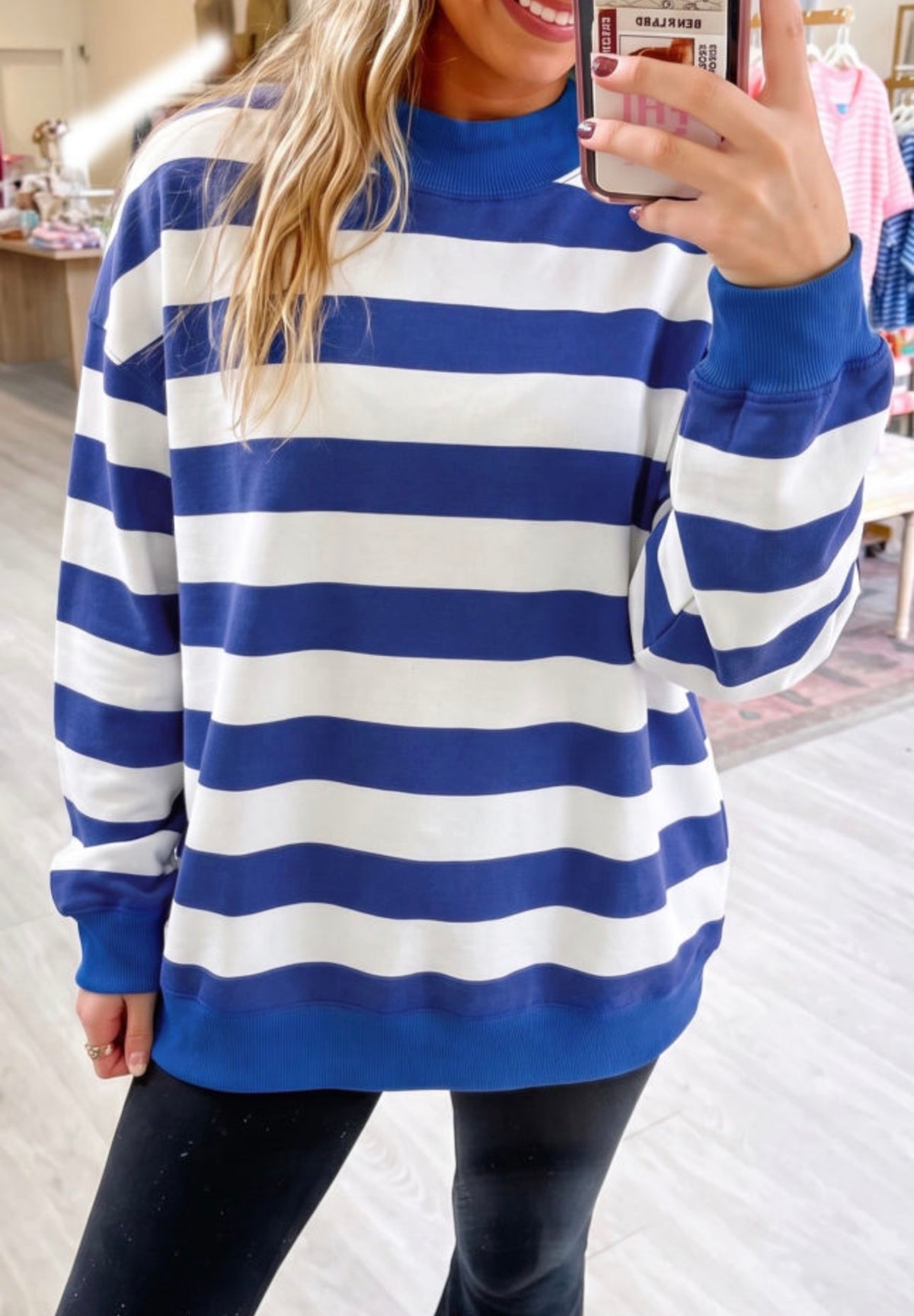 *PREORDER* Stripe Sweatshirt