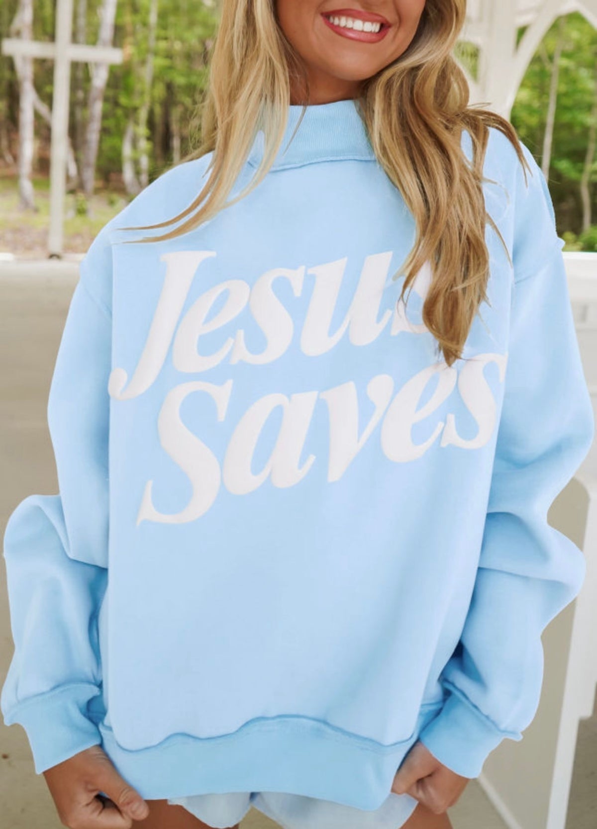 *PREORDER* Jesus Saves Sweatshirt