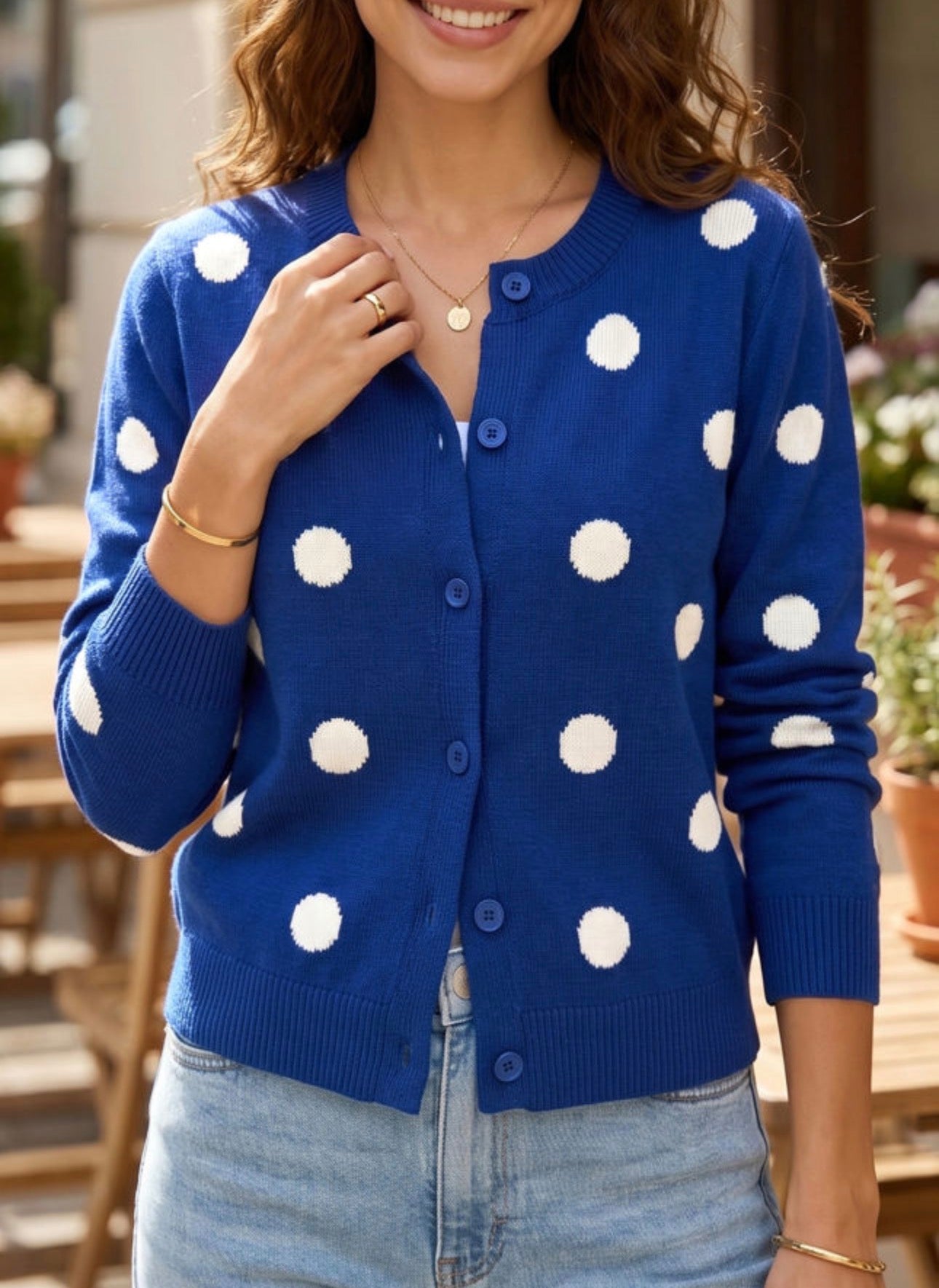 *PREORDER* Polka Dot Cardigan