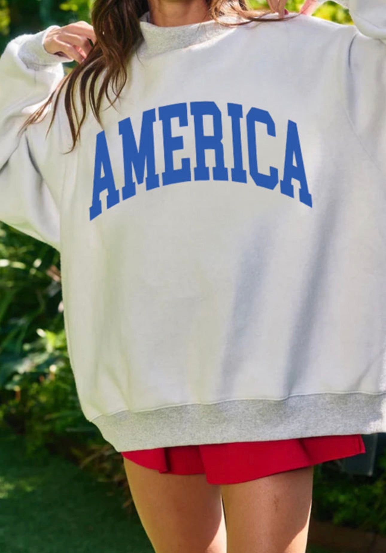 *PREORDER* USA Reversible Mock Neck