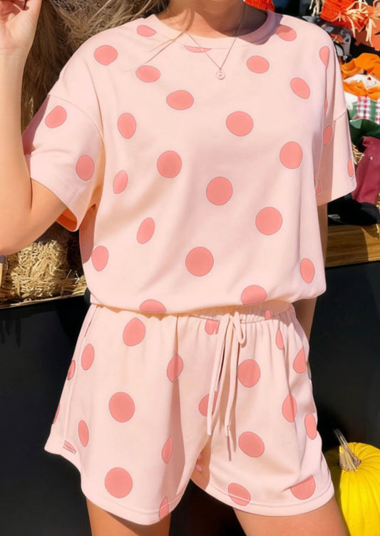 *PREORDER* Polka Dot Short Set