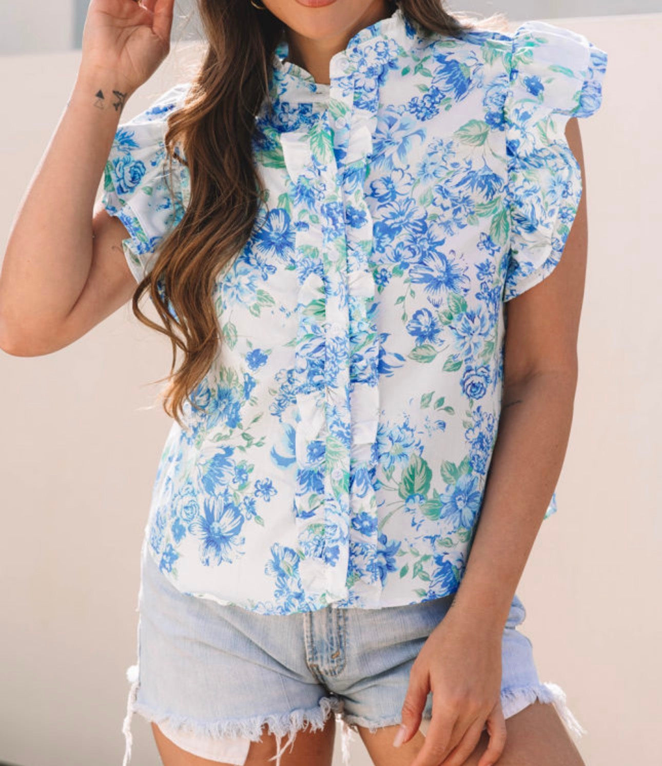 *PREORDER* Spring Flowers Top