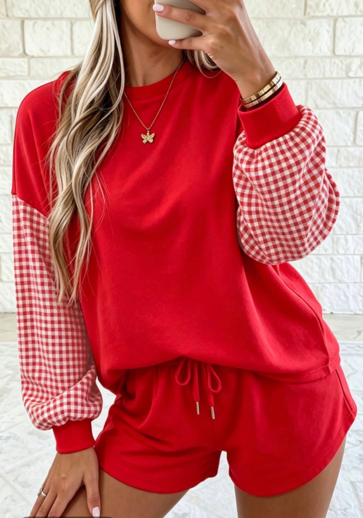 *PREORDER* Gingham Patchwork Set