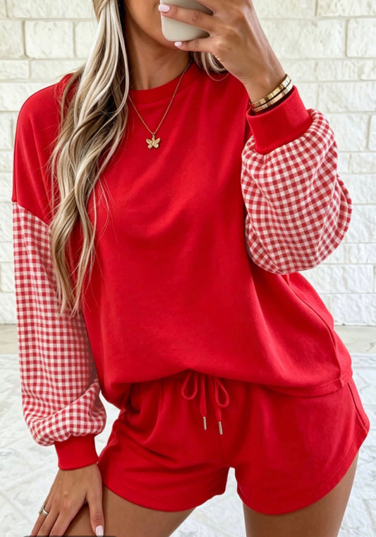 *PREORDER* Gingham Patchwork Set
