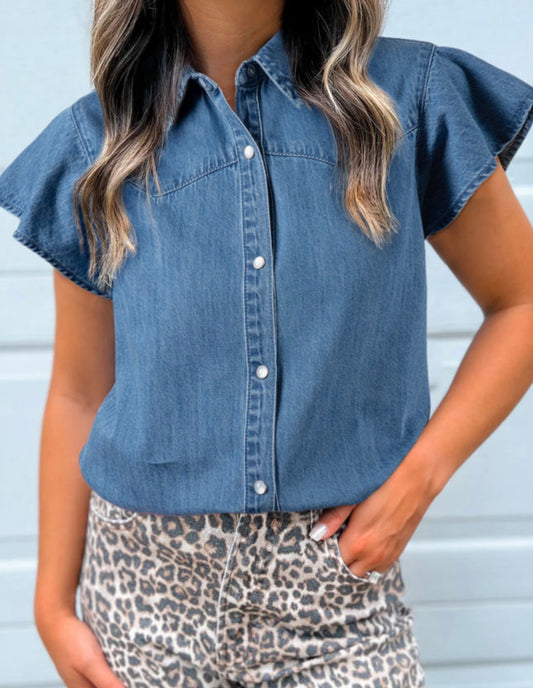 *PREORDER* Denim Top
