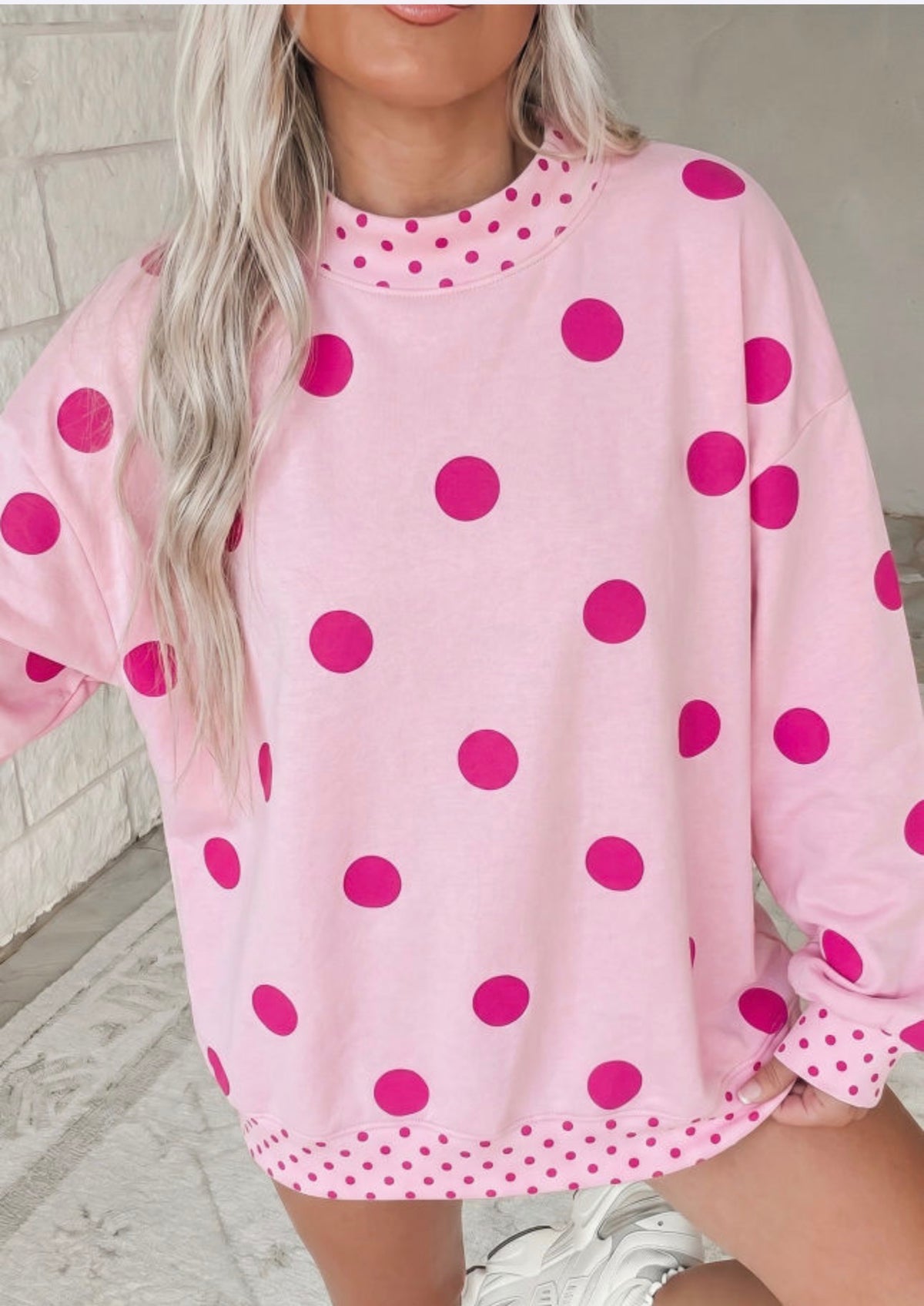 *PREORDER* Polka Dot Sweatshirt