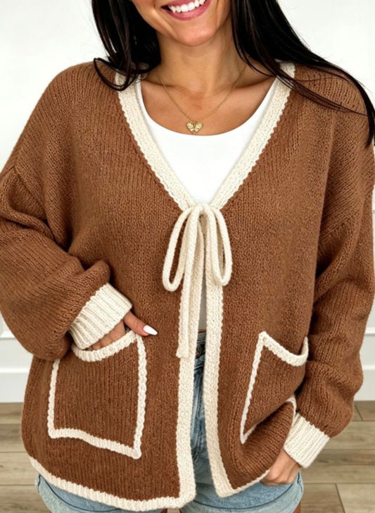 *PREORDER* Tie Cardigan