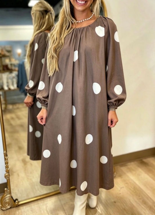 *PREORDER* Dots and Bow Dress
