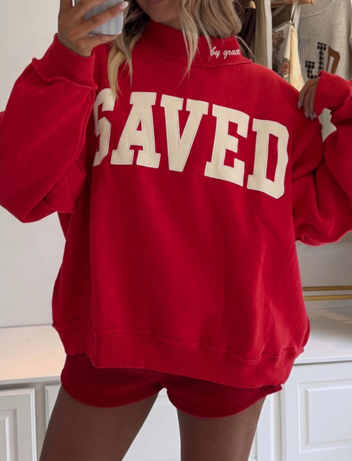 *PREORDER* Saved By Grace Sweatshirt