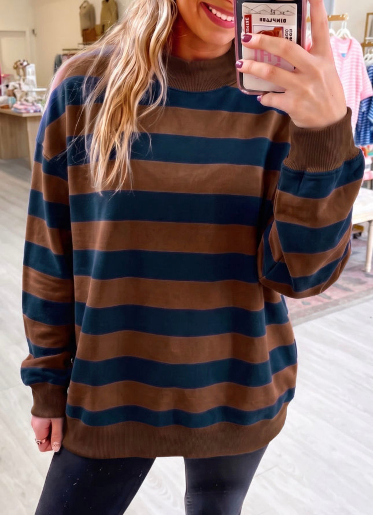 *PREORDER* Stripe Sweatshirt
