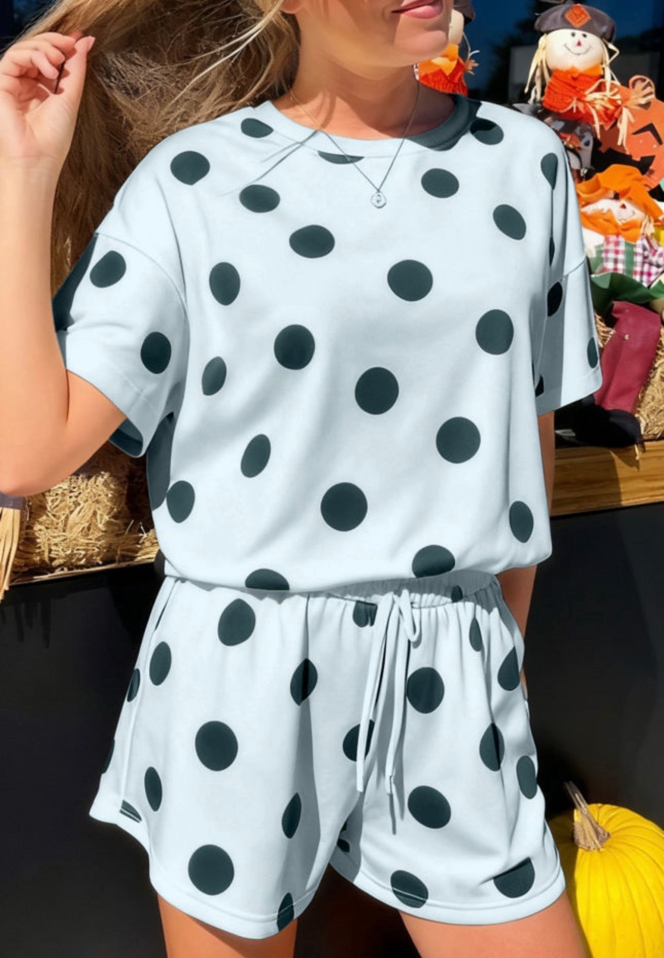 *PREORDER* Polka Dot Short Set