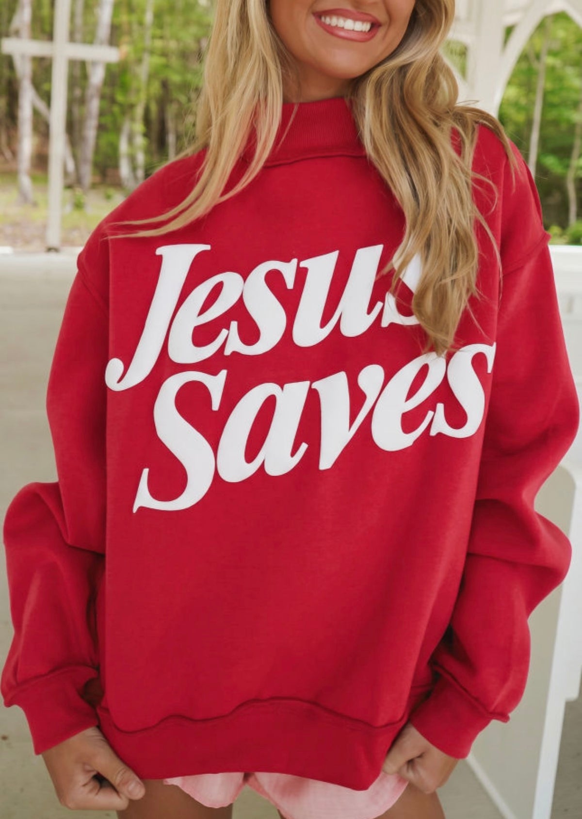 *PREORDER* Jesus Saves Sweatshirt