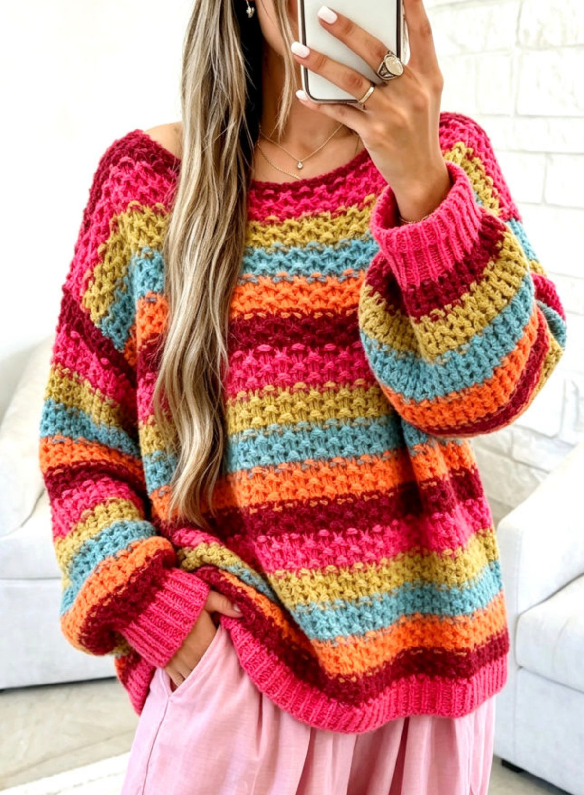 *PREORDER* Many Colors Sweater