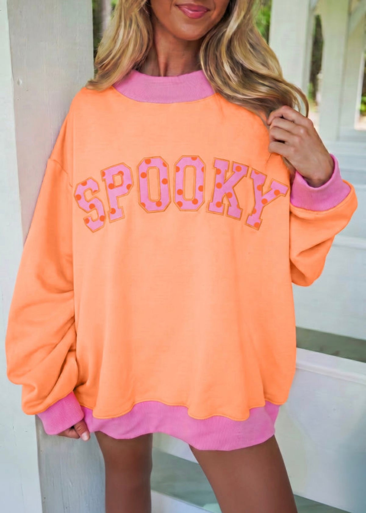 *PREORDER* Spooky Polka Dot Sweatshirt