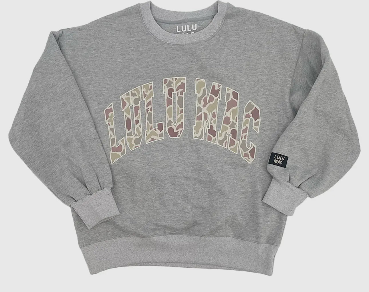Lulu Mac Camo Sweatshirt