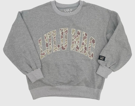 Lulu Mac Camo Sweatshirt