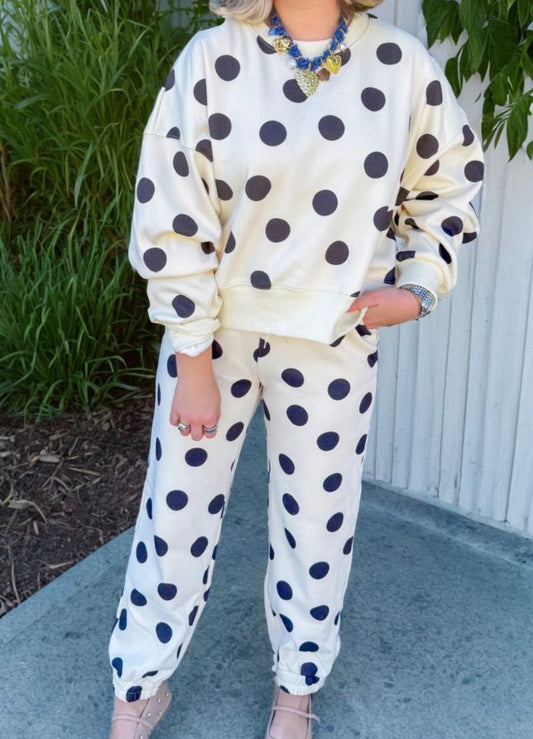 *PREORDER* Polka Dot Pant Set