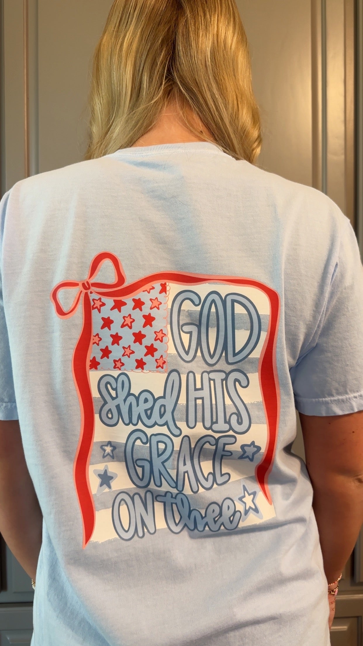 Comfort Color Flag Tee